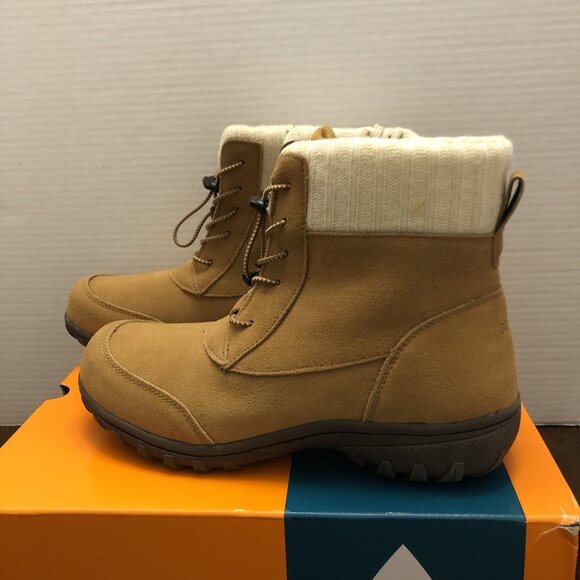 Sporting BOHO in Camel Colored Suede Boot Size 10 - Picture 3 of 10